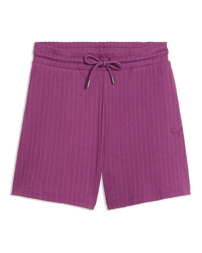 Puma Shorts a vita alta HER 5" da donna, Accessori, Viola Purple