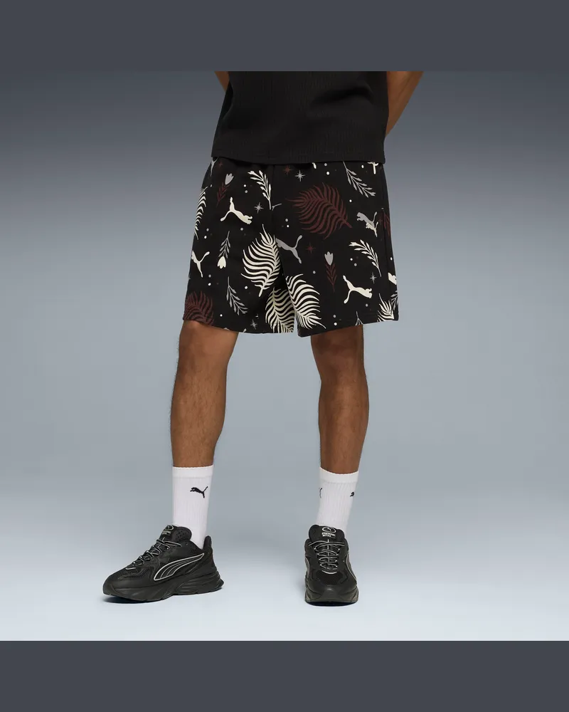 Puma Shorts Sunset Drive dal taglio morbido da uomo, Accessori, Nero Black