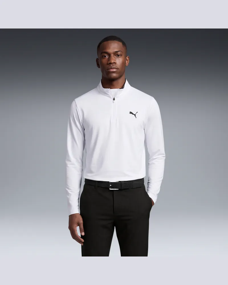 Puma Giacca da golf CLOUDSPUN Tech Tour da uomo, Accessori, Bianco White