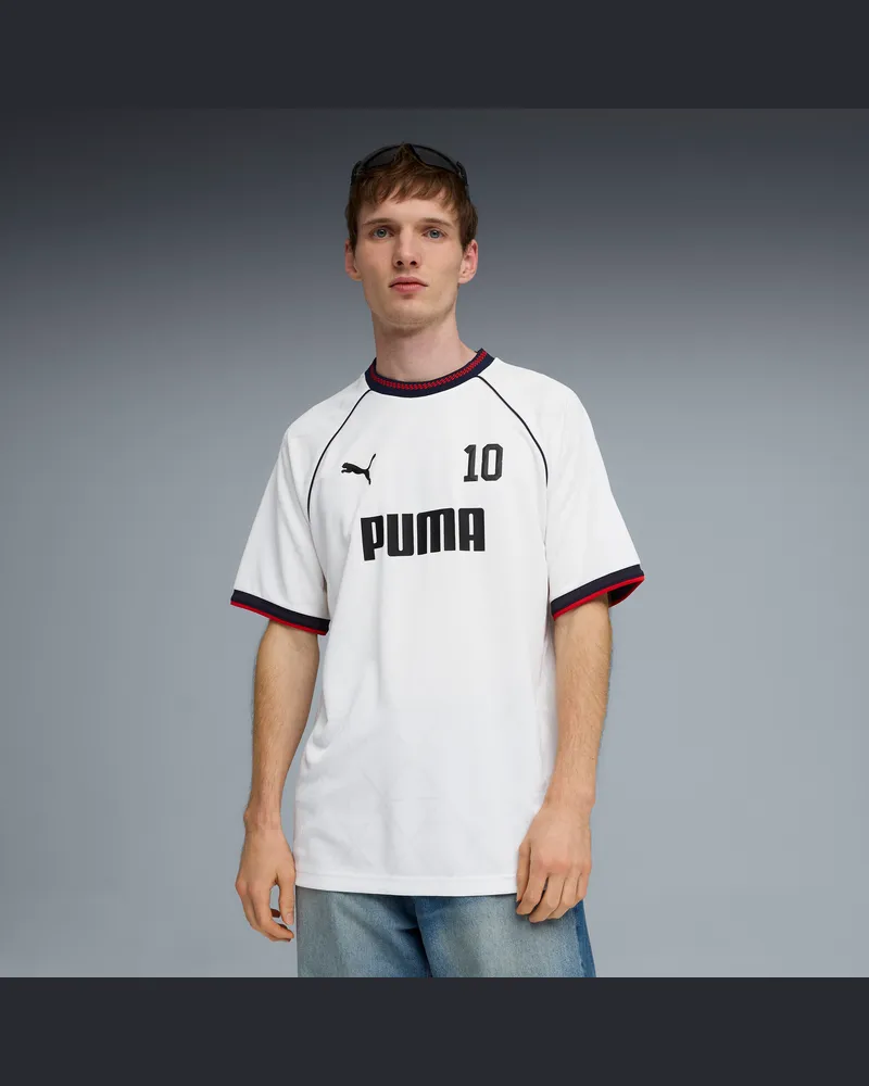 Puma Maglia da calcio  Sport da uomo, Accessori, Bianco White