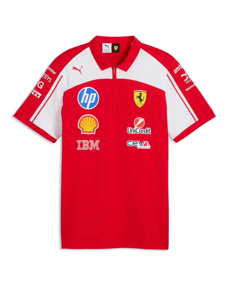 Puma Polo Scuderia Ferrari HP Replica unisex, Accessori, Rosso Red