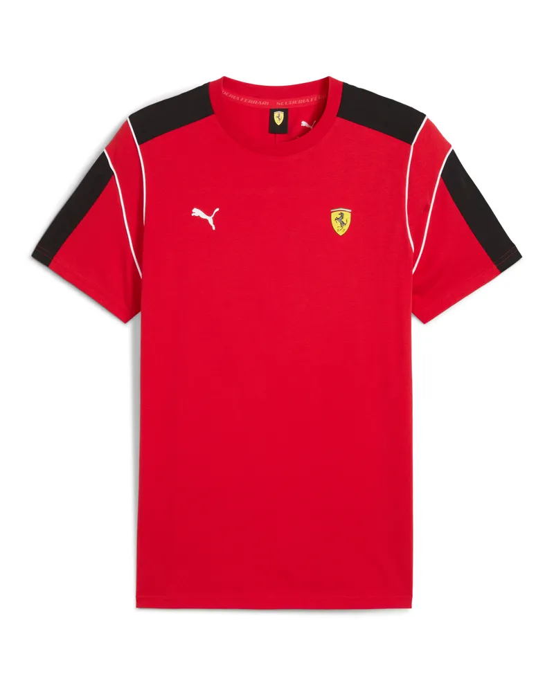 Puma T-shirt Scuderia Ferrari MT7 da uomo, Accessori, Rosso Red