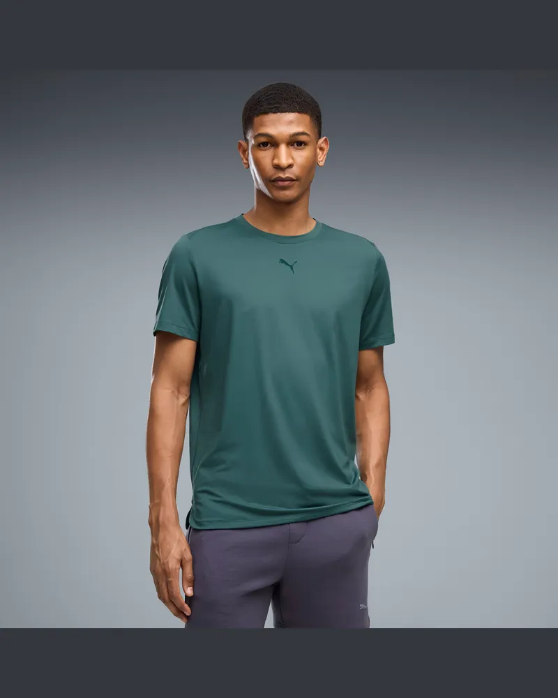 Puma T-shirt CLOUDSPUN da uomo, Abbigliamento, Verde Green