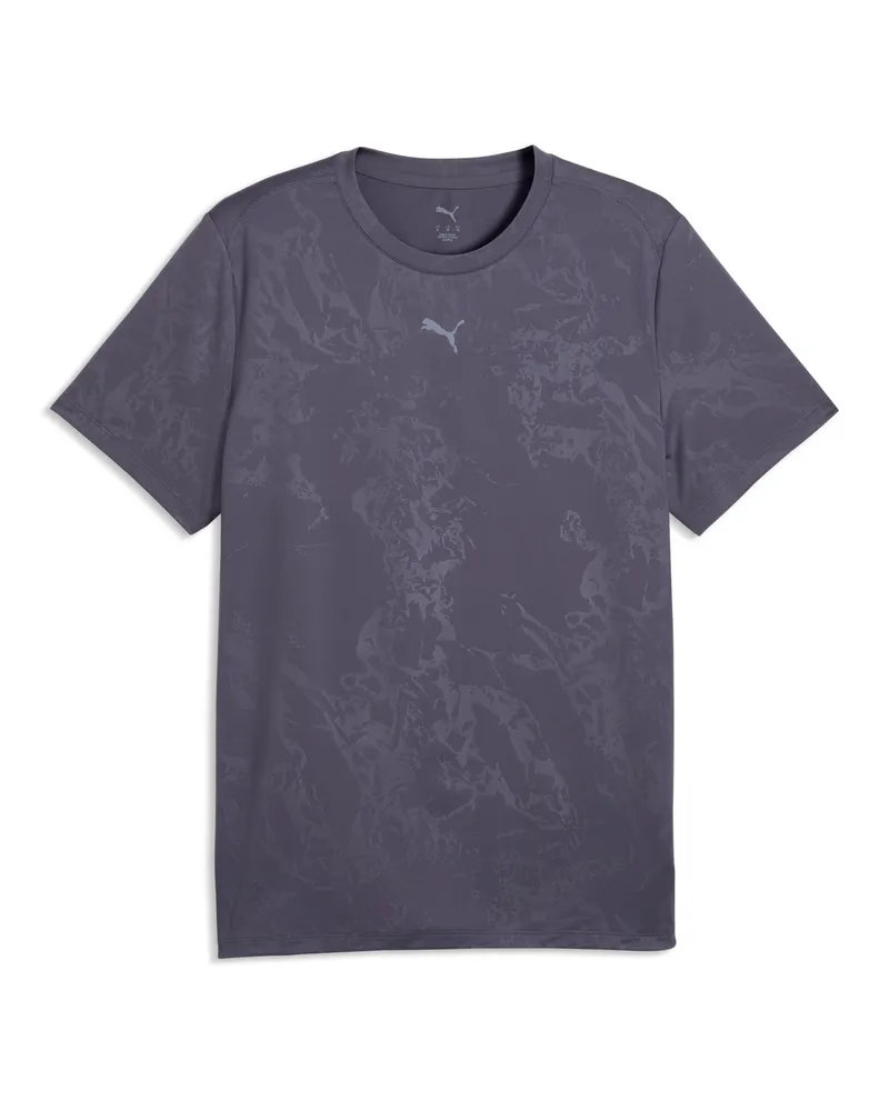 Puma T-shirt da uomo con stampa in rilievo CLOUDSPUN, Accessori, Grigio Gray