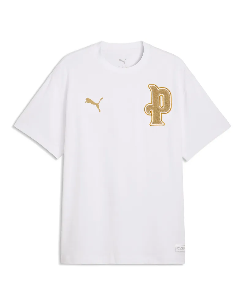 Puma T-shirt Manchester City 10th Anniversary da uomo, Accessori, Bianco White