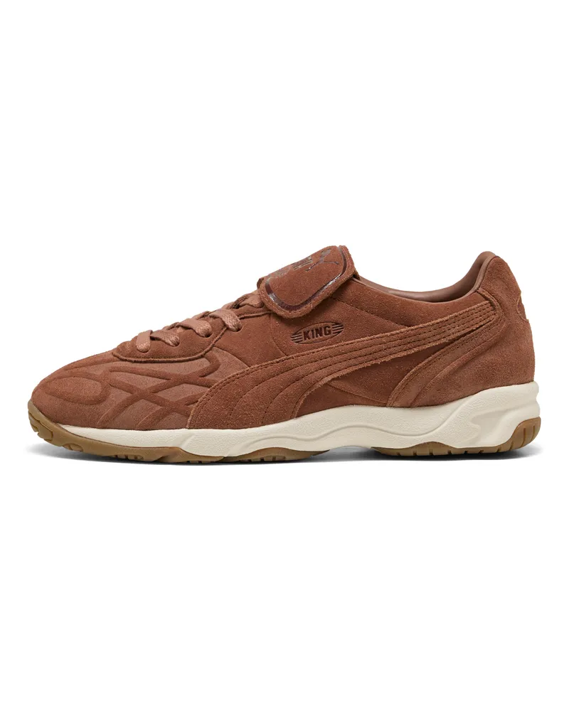 Puma Sneakers King Indoor Clean unisex, Scarpe, Marrone Brown