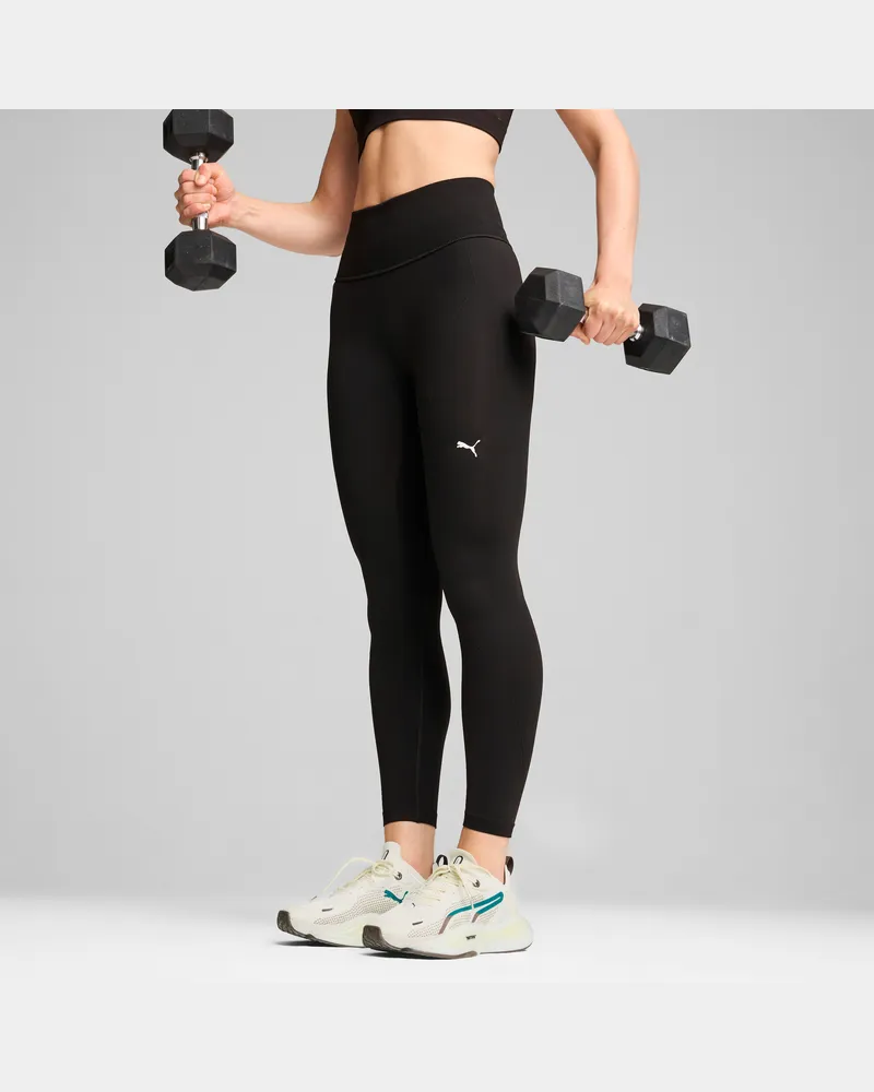 Puma PANTALONI ADERENTI SENZA CUCITURE SHAPELUXE DA DONNA, Accessori, Nero Black