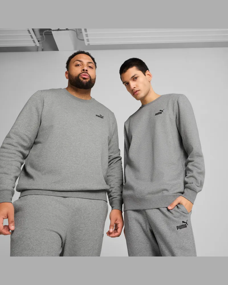 Puma Girocollo con logo piccolo N. 1 Essentials da uomo, Accessori, Grigio Gray