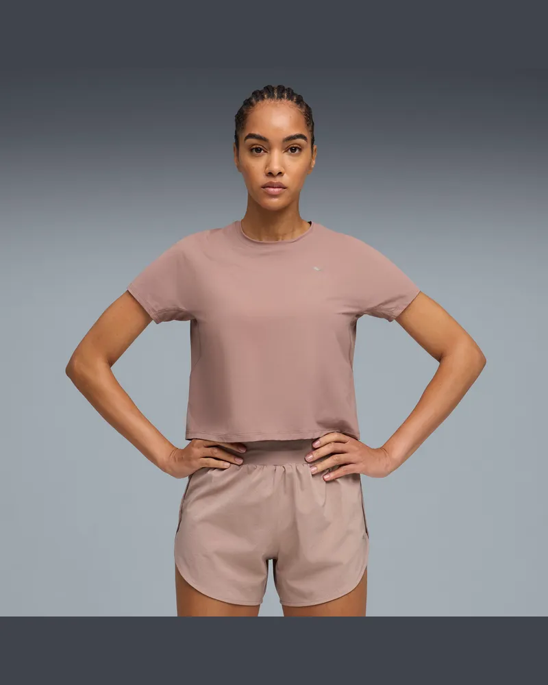 Puma T-shirt Run coolCELL da donna, Abbigliamento, Beige Beige