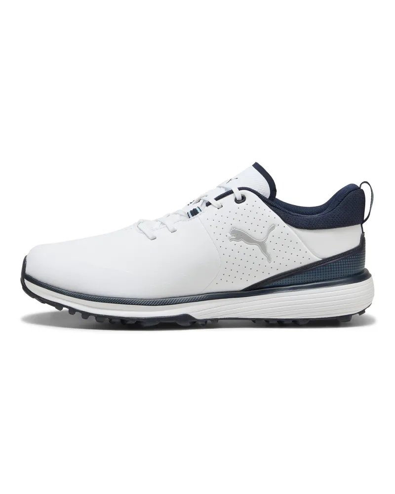 Puma Scarpe da golf Fusion Grip ST da uomo, Scarpe, Bianco White