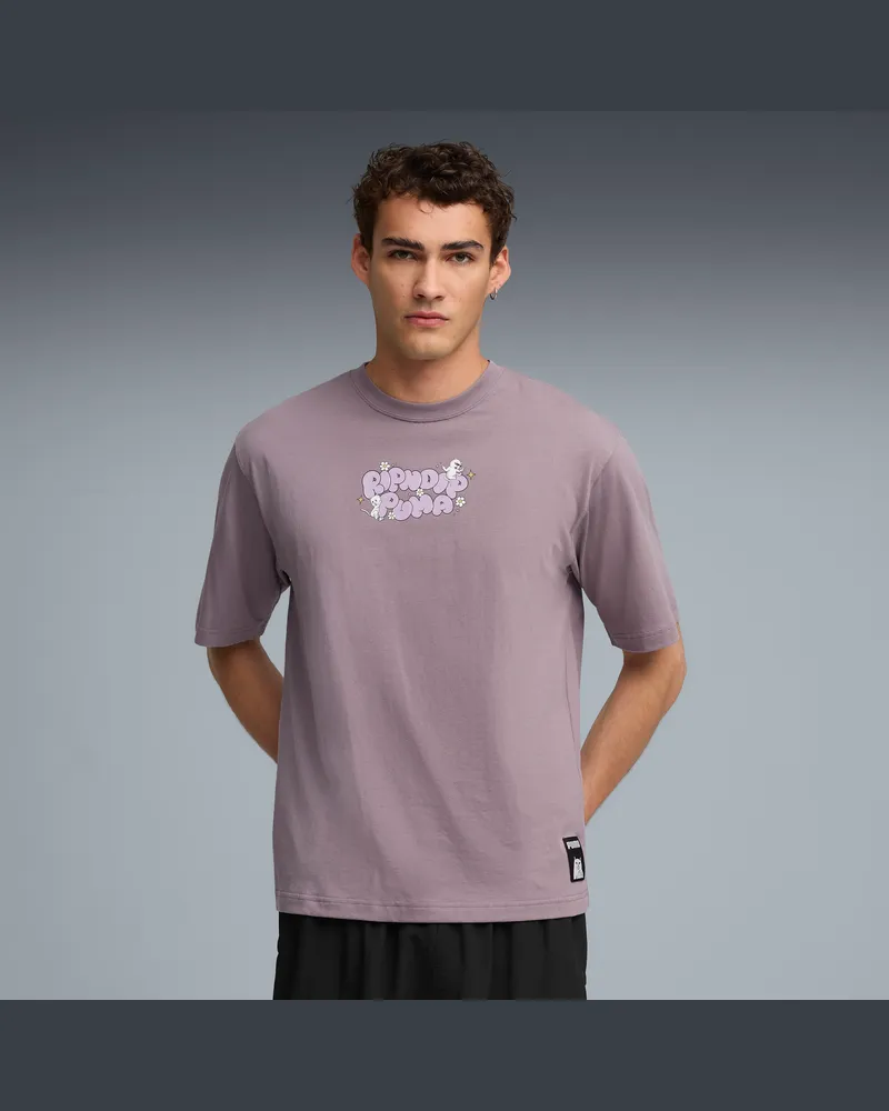 Puma T-shirt  x RIPNDIP unisex, Abbigliamento, Viola Purple