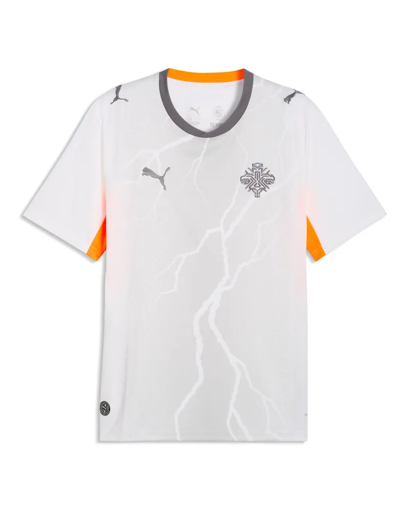 Puma Maglia Away Islanda 2026 da uomo, Accessori, Bianco White