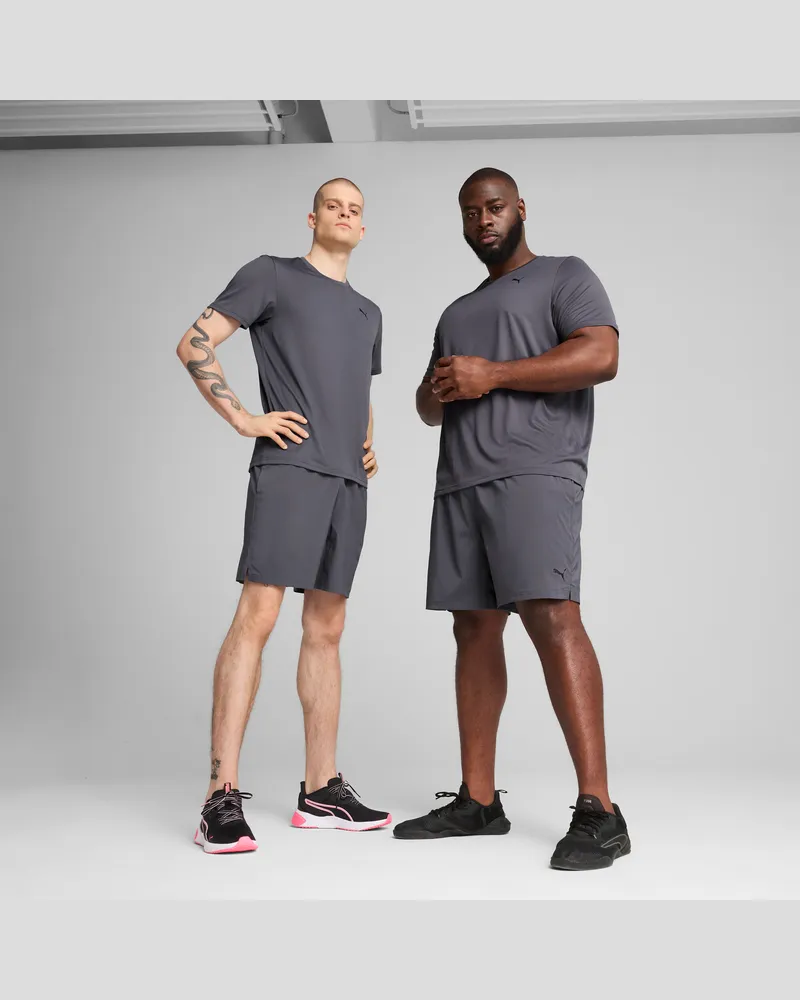 Puma Shorts in tessuto TAD ESSENTIALS da 7" da uomo, Accessori, Grigio Gray