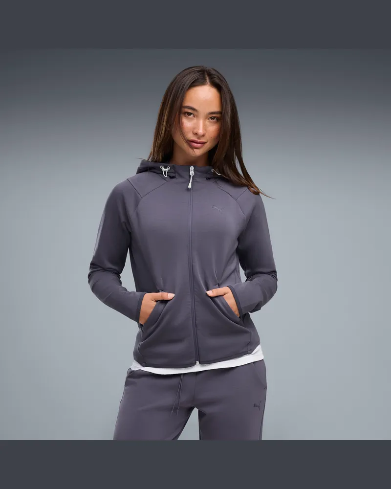 Puma Giacca con zip TECH SENSE da donna, Accessori, Grigio Gray