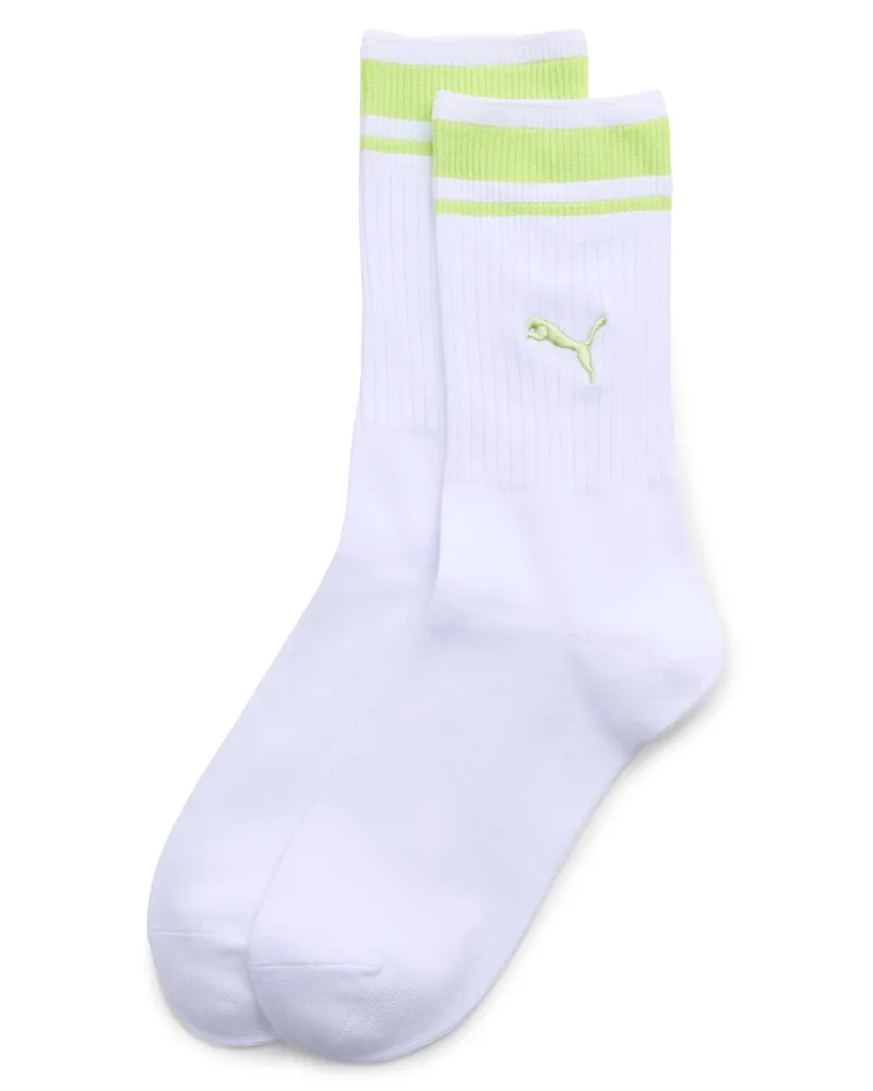 Puma Calze alte  unisex (confezione singola), Accessori, Verde Green