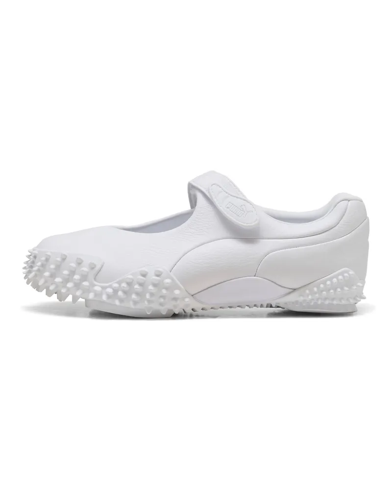 Puma Scarpe in pelle Mostro Fey unisex, Scarpe, Bianco White