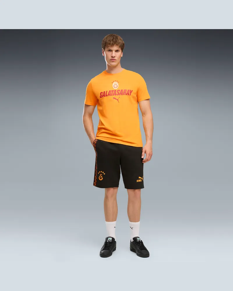 Puma Galatasaray S.K. Shorts KING da uomo, Abbigliamento, Nero Black