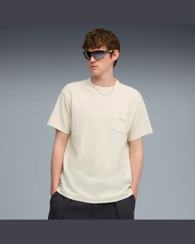 Puma T-shirt  Class dal taglio morbido da uomo, Abbigliamento, Bianco White