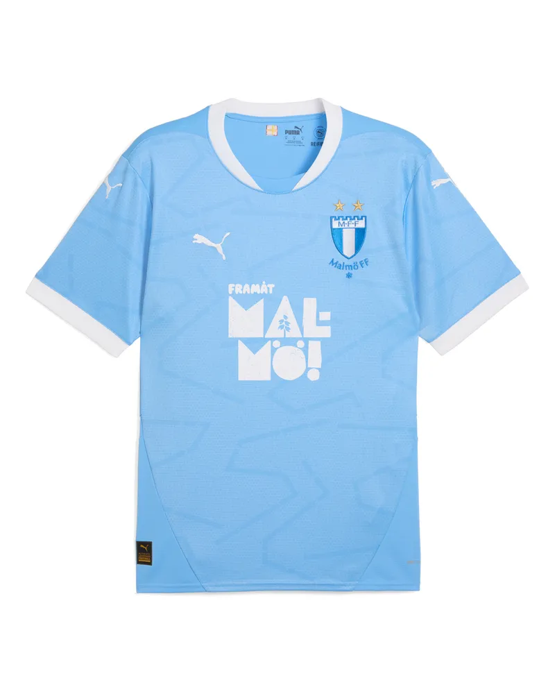 Puma Maglia gara Home Malmö FF da uomo, Accessori, Blu Blue