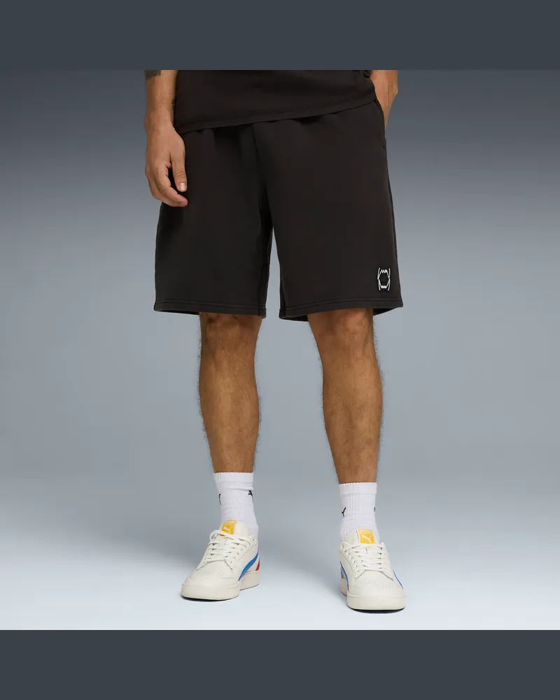 Puma Shorts da basket Pivot da uomo, Accessori, Nero Black