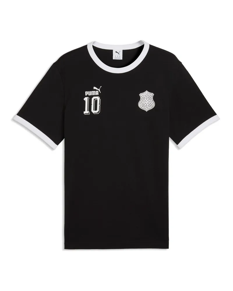 Puma T-shirt FUTURO. . ARCHIVE Ringer unisex, Accessori, Nero Black