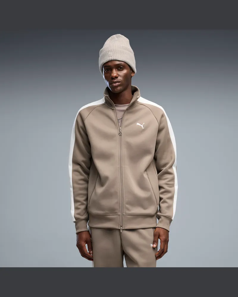 Puma Giacca da corsa T7 ALWAYS ON da uomo, Abbigliamento, Beige Beige