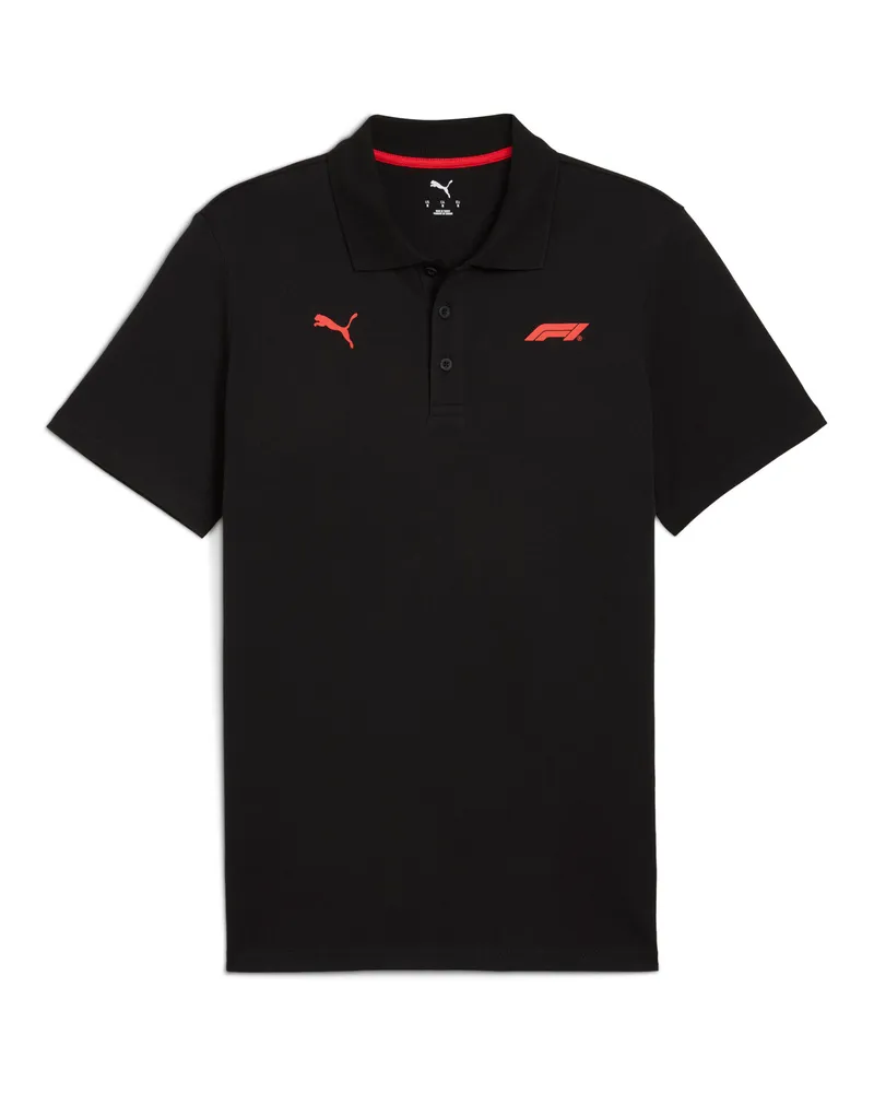 Puma Polo F1® Essentials da uomo, Abbigliamento, Nero Black