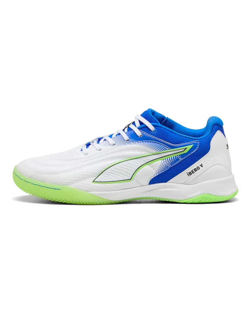 Puma Scarpe da calcetto Iberio V unisex, Scarpe, Bianco White