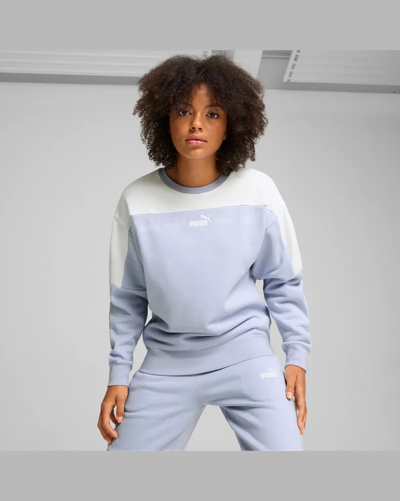 Puma Girocollo Around The Block da donna, Abbigliamento, Blu Blue