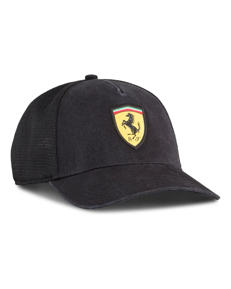 Puma Cappellino stile trucker Scuderia Ferrari, Accessori, Nero Black