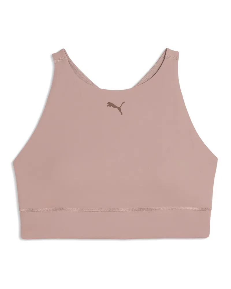 Puma Reggiseno a collo alto SHAPELUXE da donna, Abbigliamento, Beige Beige