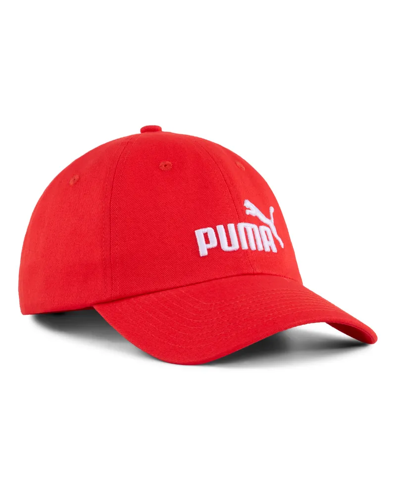 Puma Cappellino da baseball con logo ESS No. 1, Accessori, Rosso Red