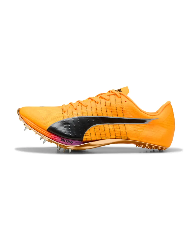 Puma Scarpe con tacchetti evoSPEED Sprint NITRO™ Elite 2 unisex, Scarpe, Arancione Orange