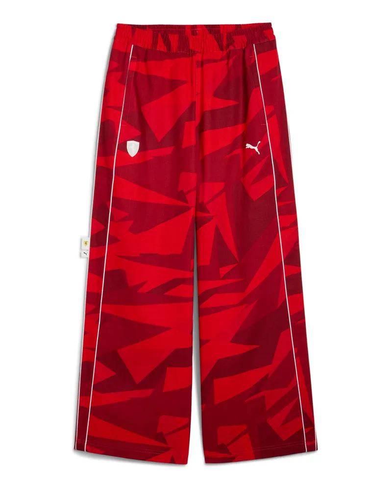 Puma Pantaloni T7 Scuderia Ferrari HP 20 Years of Rosso da uomo, Accessori Red