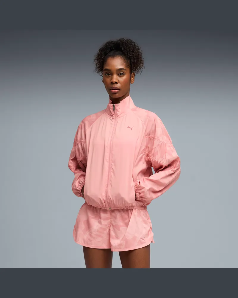 Puma Giacca da training  League dal taglio morbido da donna, Abbigliamento, Rosa Pink