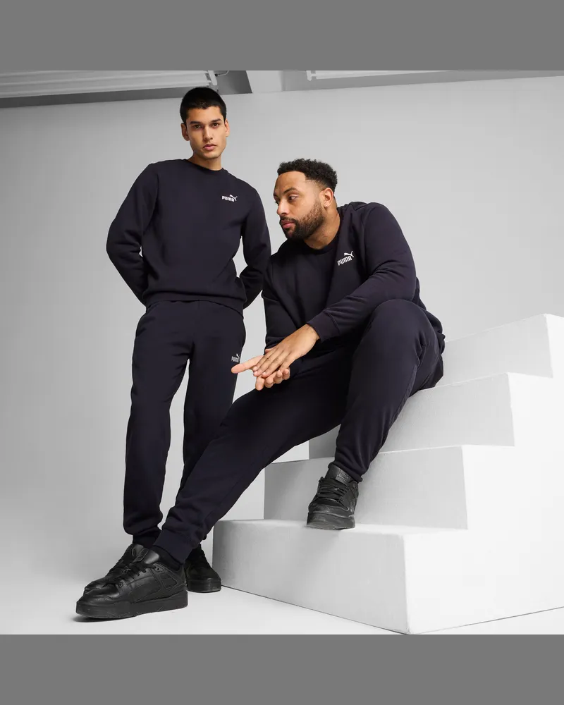 Puma Pantaloni della tuta Essentials con logo N. 1 da uomo, Abbigliamento, Blu Blue