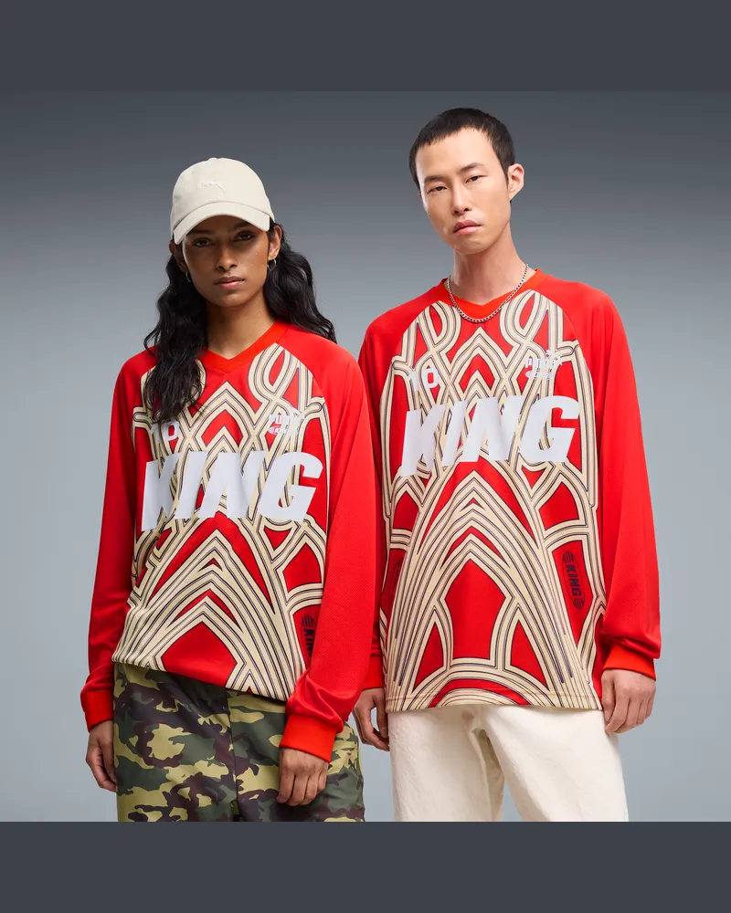 Puma Maglia KING dal taglio morbido unisex, Accessori, Rosso Red