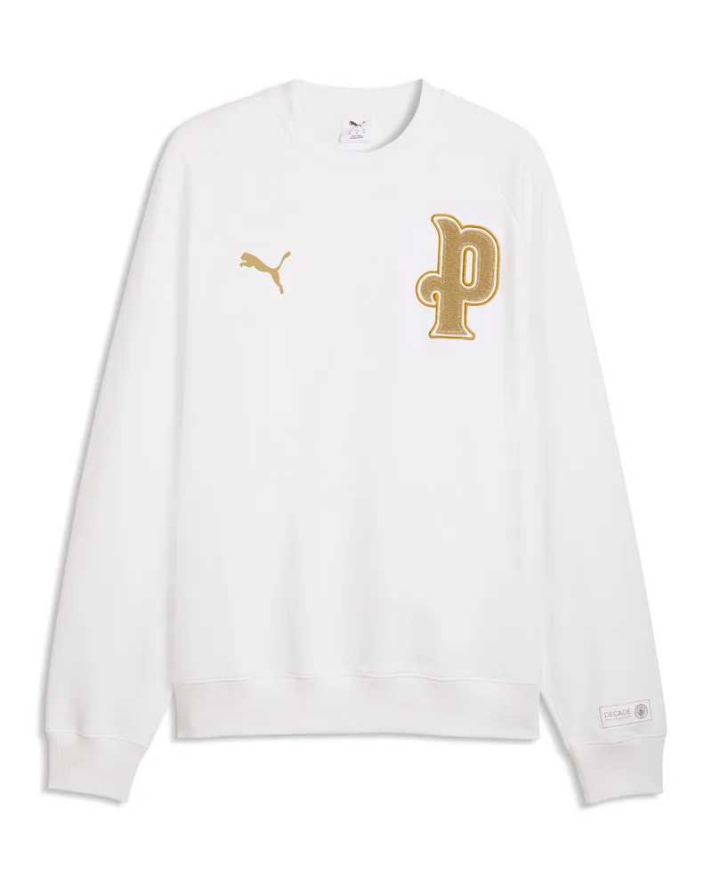 Puma Felpa Manchester City 10th Anniversary da uomo, Accessori, Bianco White