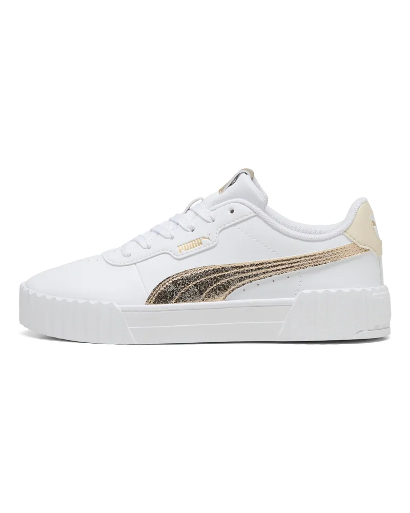 Puma Sneakers Carina 3.0 Metallizzato Whisper da donna, Scarpe, Bianco White