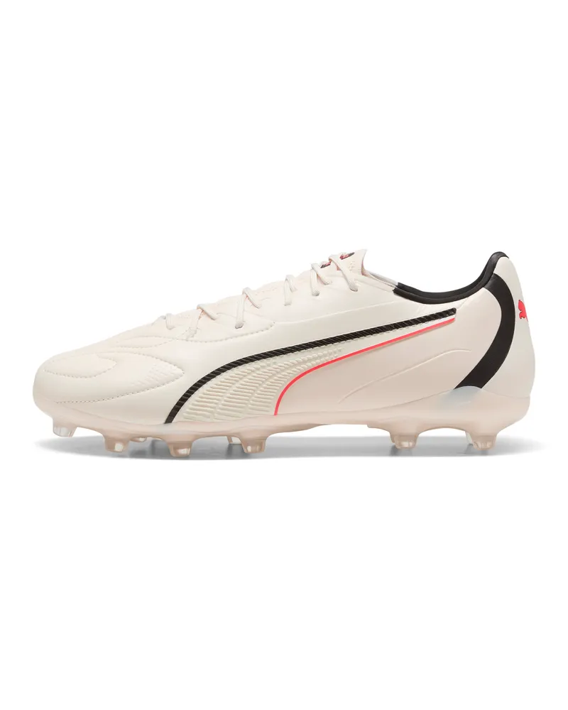 Puma Scarpe da calcio KING 20 MATCH FG/AG unisex, Scarpe, Beige Beige