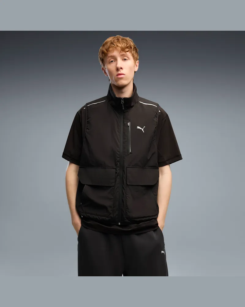 Puma Gilet TECH PrimaLoft® da uomo, Abbigliamento, Nero Black