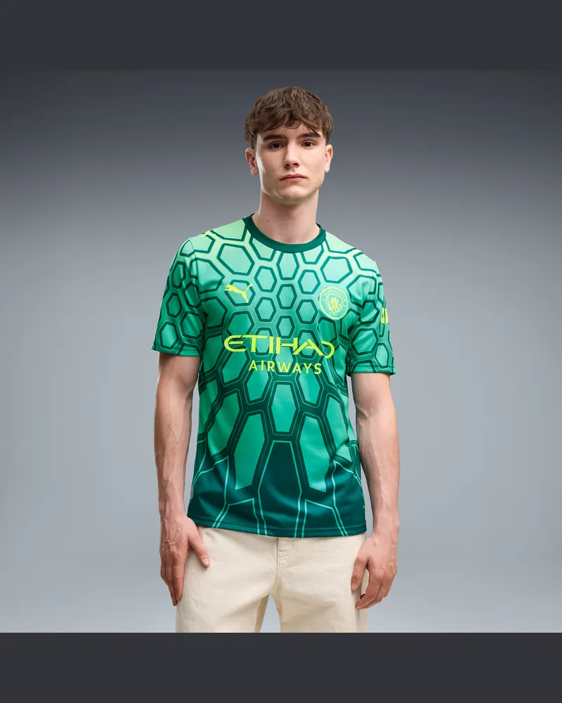 Puma Maglia da portiere Manchester City 26/27 da uomo, Accessori, Verde Green