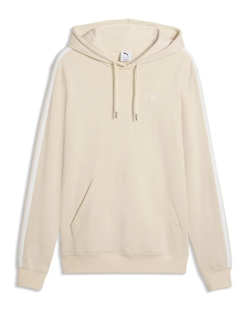 Puma Felpa con cappuccio Essentials Elevated da uomo, Accessori, Bianco White