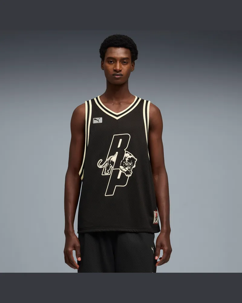 Puma Maglia  x REPRESENT da uomo, Abbigliamento, Nero Black