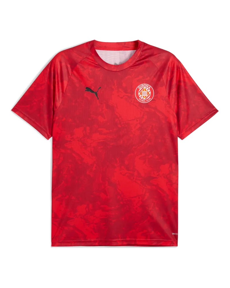 Puma Maglia pre-partita Girona FC da uomo, Accessori, Rosso Red