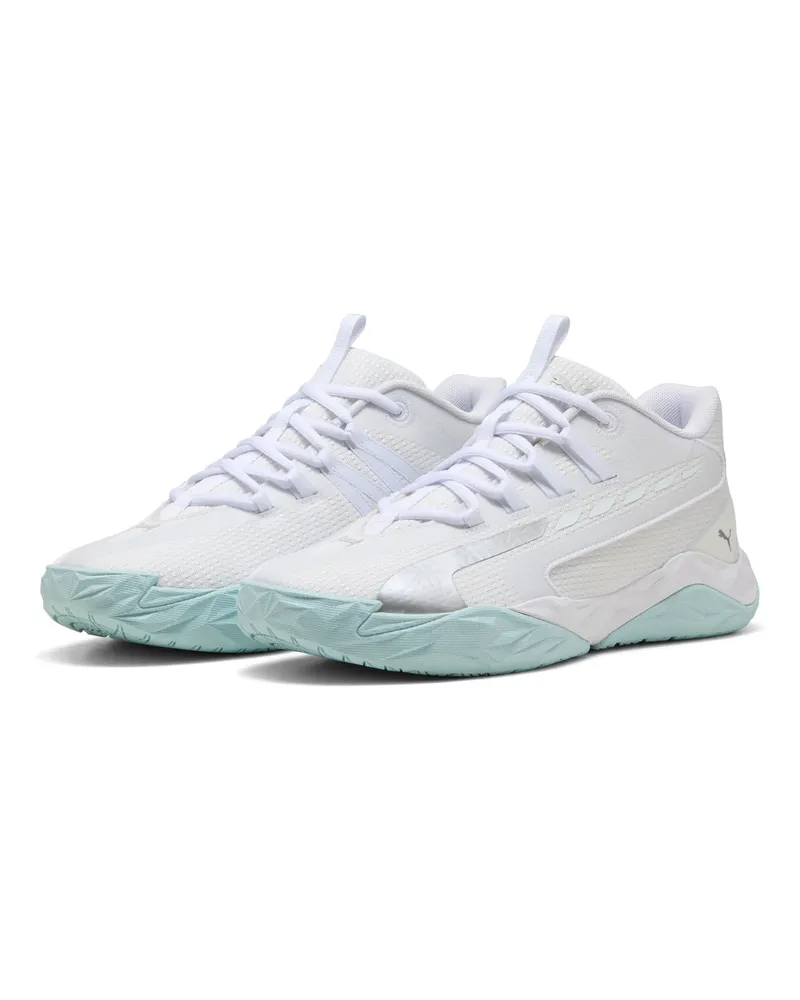 Puma Scarpe da basket dal taglio medio Dagger 2 unisex, Accessori, Bianco White