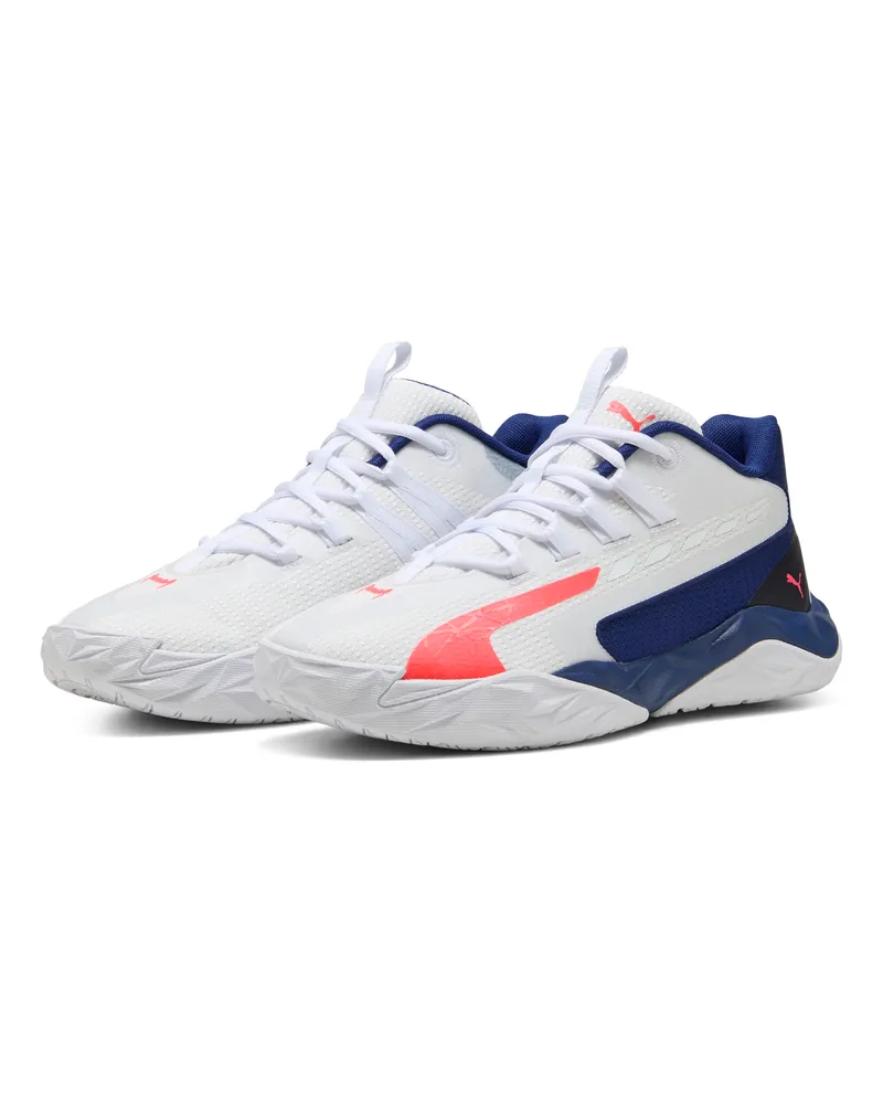 Puma Scarpe da basket dal taglio medio Dagger 2 unisex, Accessori, Bianco White