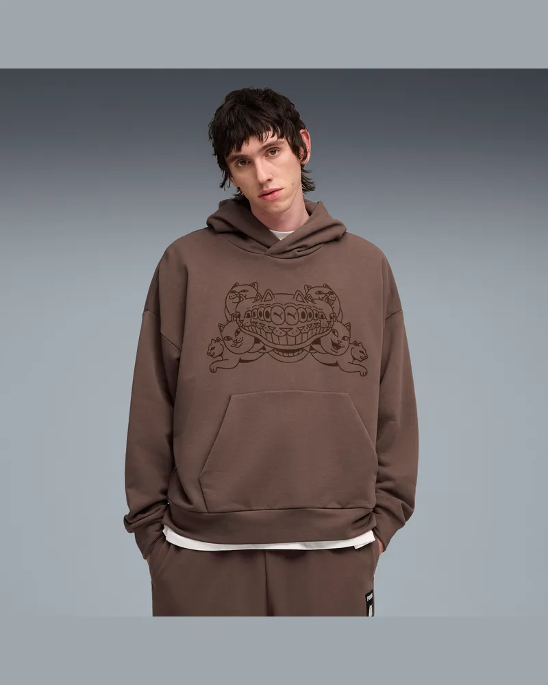 Puma Felpa con cappuccio  x RIPNDIP unisex, Accessori, Marrone Brown