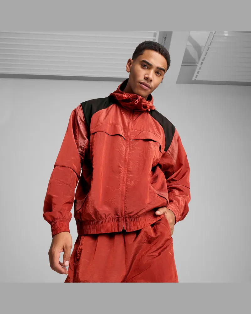 Puma Giacca Mostroverse unisex, Abbigliamento, Rosso Red