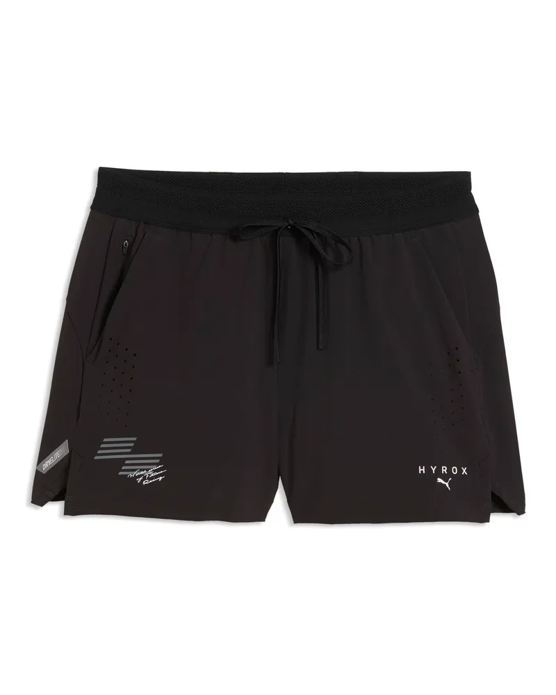 Puma Shorts in tessuto  x HYROX PWRMODE da donna, Accessori, Nero Black